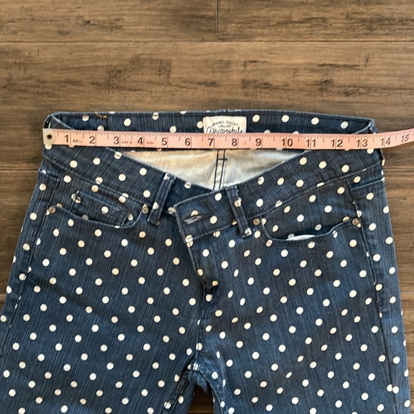 Aeropostale cropped jeans with polkadots - Picture 5 of 8